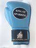 16 OZ. BLUE LACE UP BOXING SPARRING GLOVES